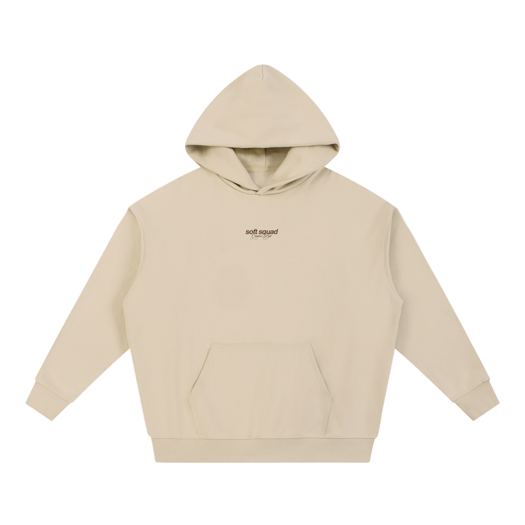 cream soft squad hoodie