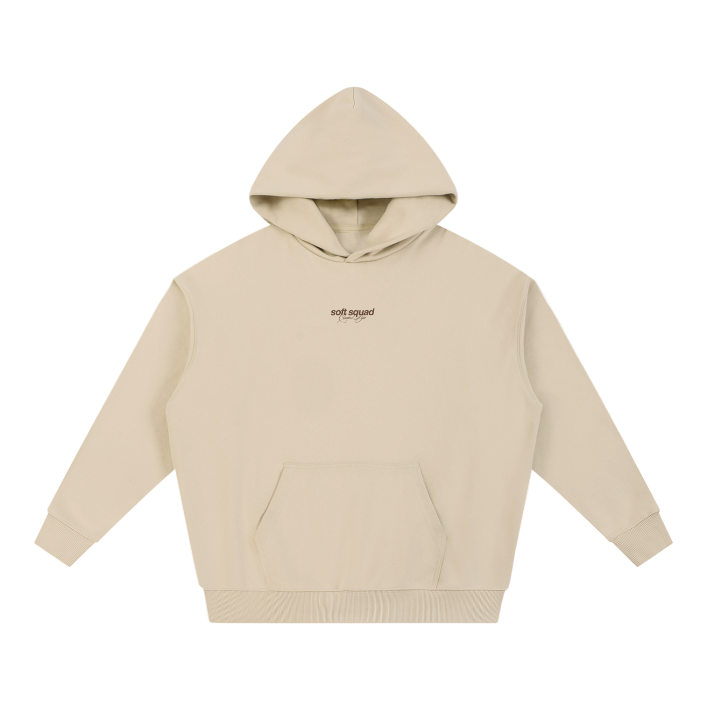 cream soft squad hoodie