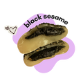 black sesame mochi