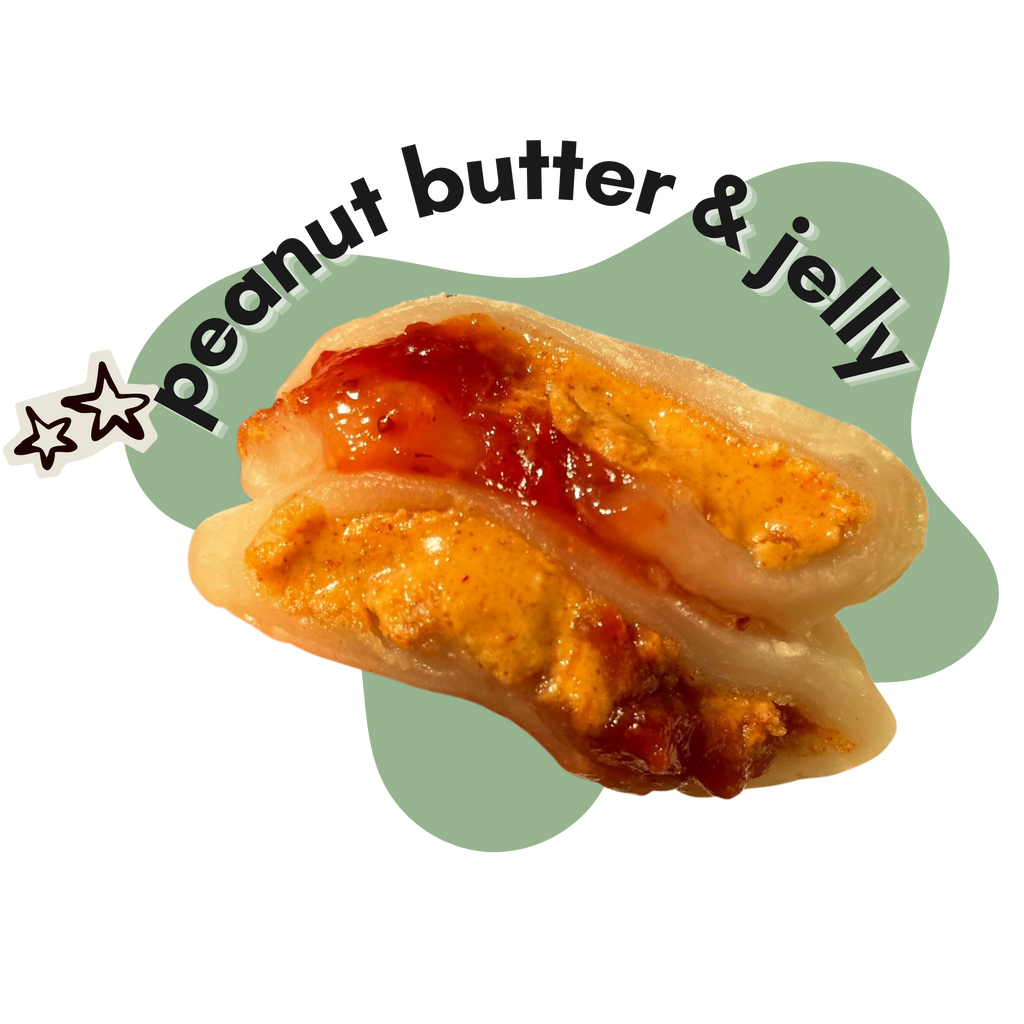 peanut butter & jelly mochi