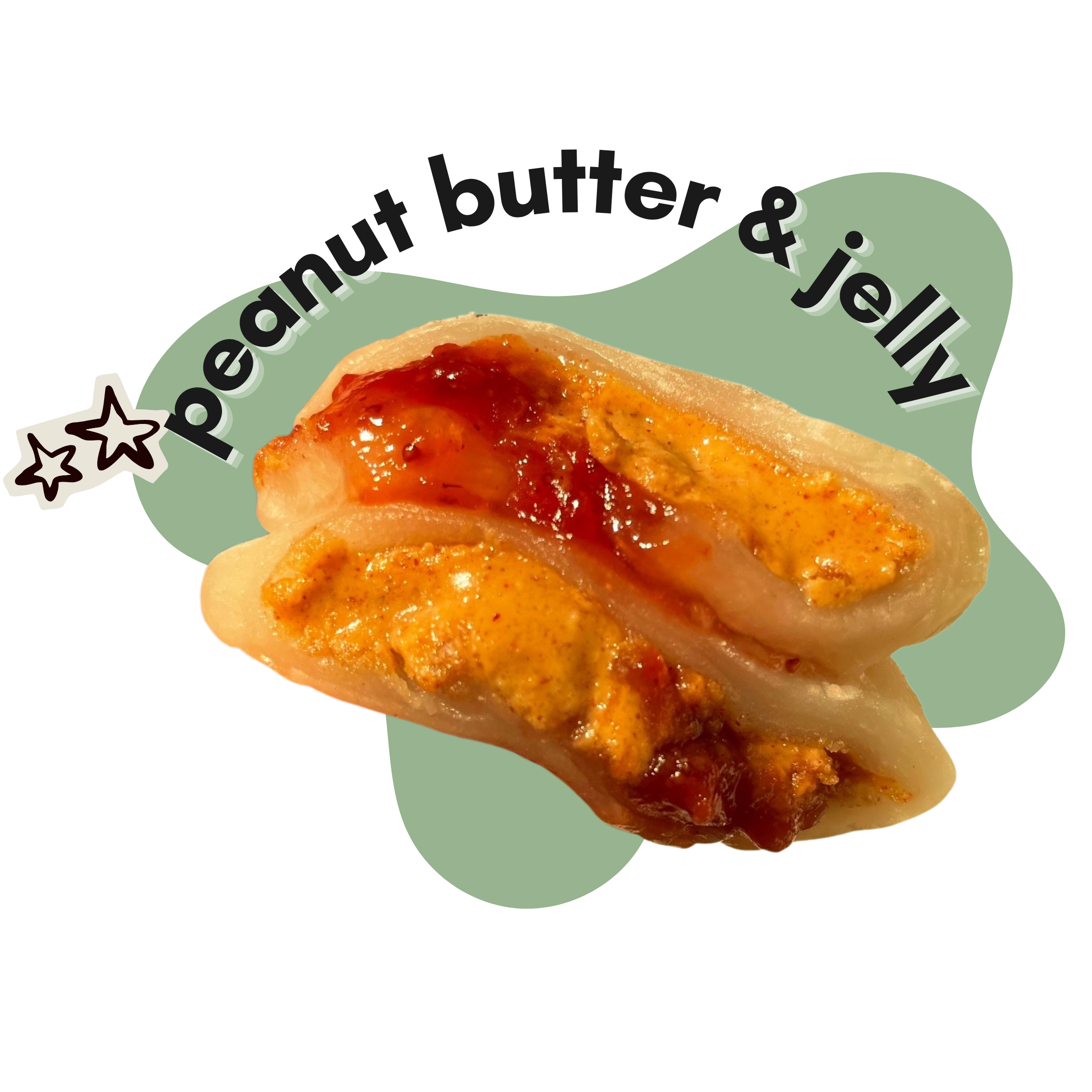 peanut butter & jelly mochi