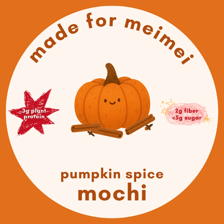pumpkin spice mochi