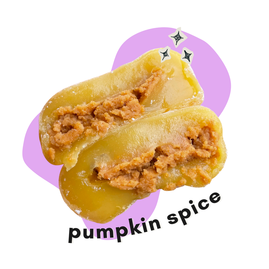 pumpkin spice mochi